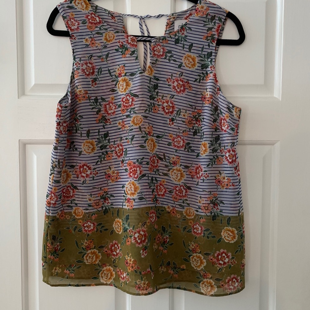 Penelope cabi sleeveless blouse